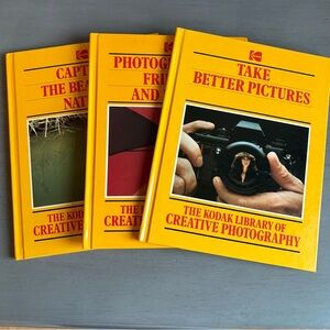 VTG 80s The Kodak Library of Creative Photography Hardback Book Set Time Life